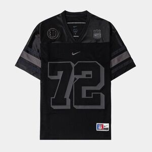 NEW $90 NIKE SPORTSWEAR NEXT UP LIFESTYLE FOOTBALL JERSEY BLACK IH7492-010 LARGE